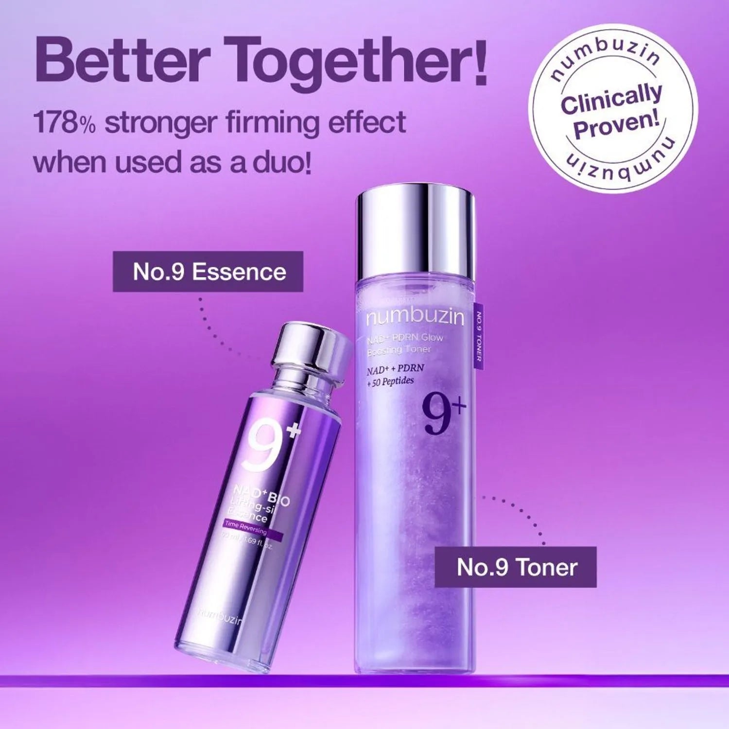 NUMBUZIN No.9 NAD+ PDRN Glow Boosting Toner