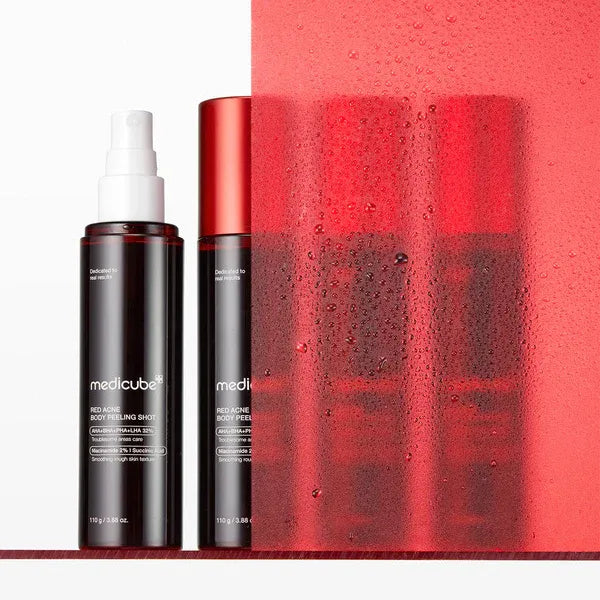 تقشير الجسم لعلاج حب الشباب ( ليس للوجه )