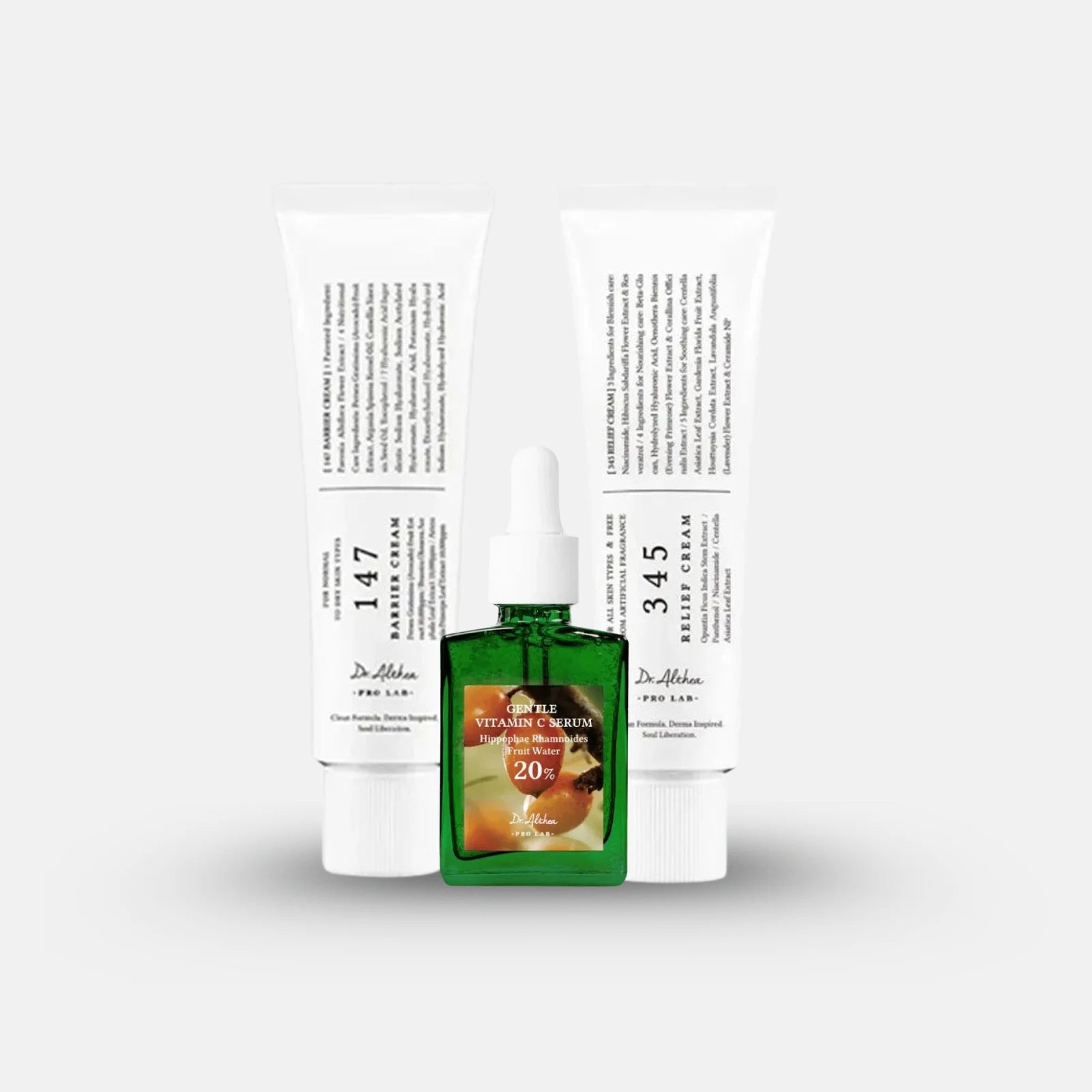 Dr. Althea 345 Relief Cream for instant redness relief Kuwait

Dr. Althea 147 Barrier Cream for long-term skin repair

Dr. Althea Gentle Vitamin C Serum for sensitive skin brightening