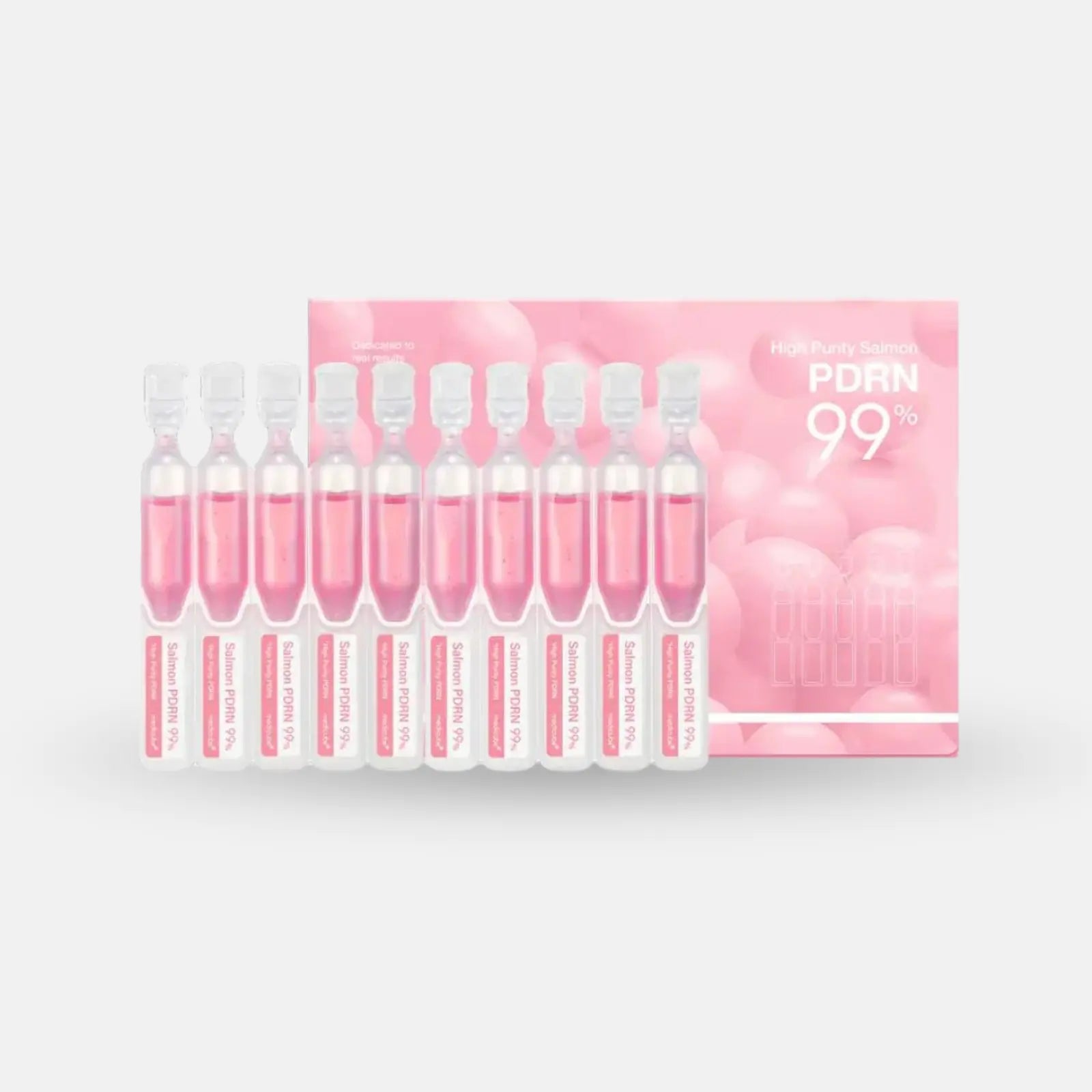 MEDICUBE PDRN Pink One Day Serum – 99% salmon DNA ampoule for radiance – K-beauty set – Beutista Kuwait