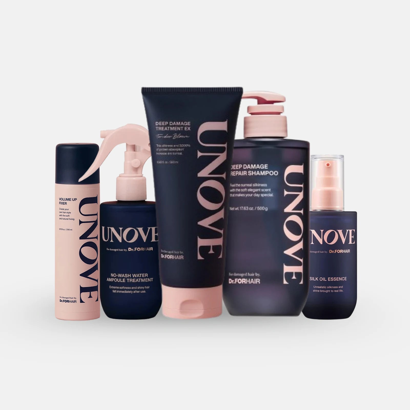 UNOVE Luxury Hair Care Set for Damage Repair & Volume – Beutista Kuwait