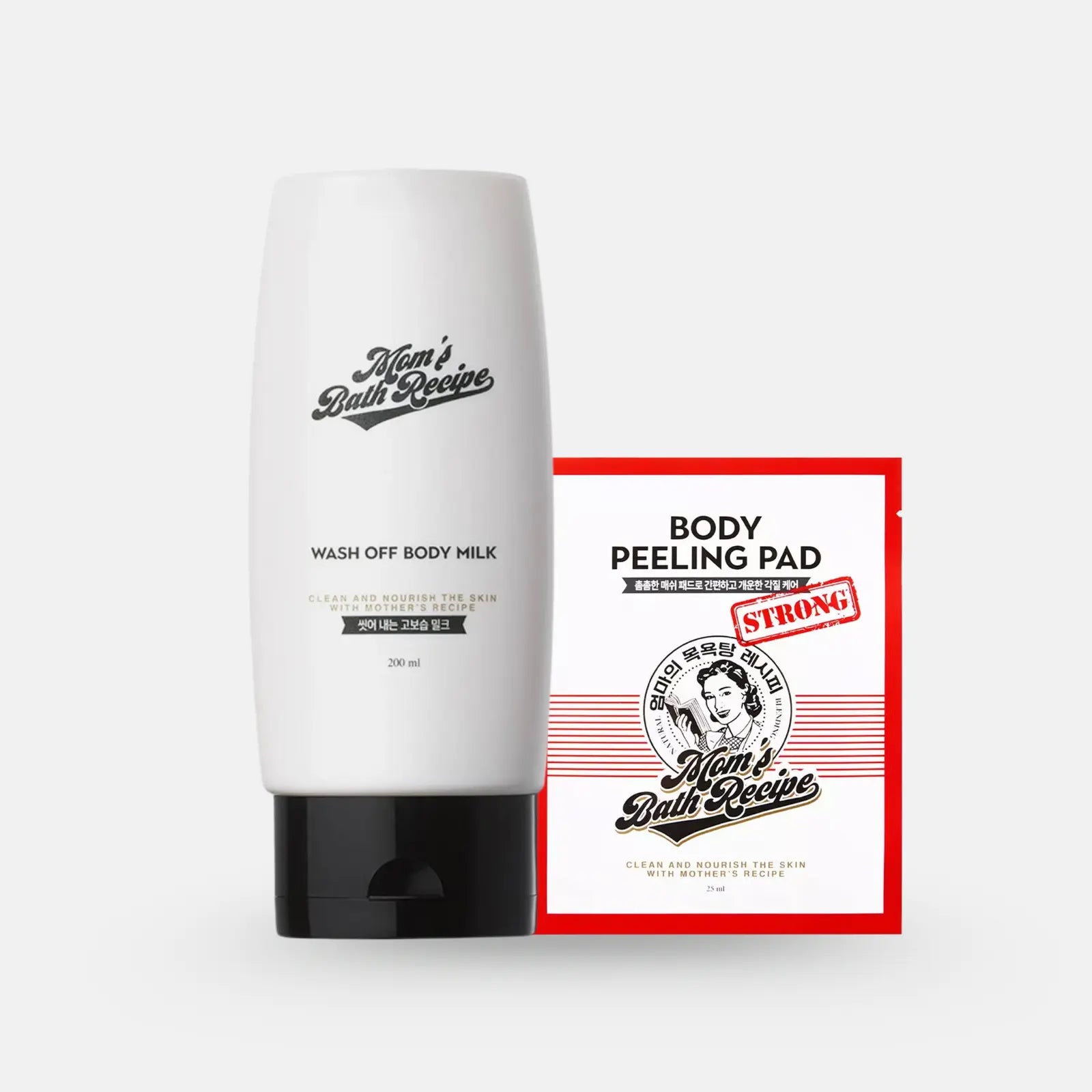 مجموعة مومز باث المرطبة والمقشرة الإضافية